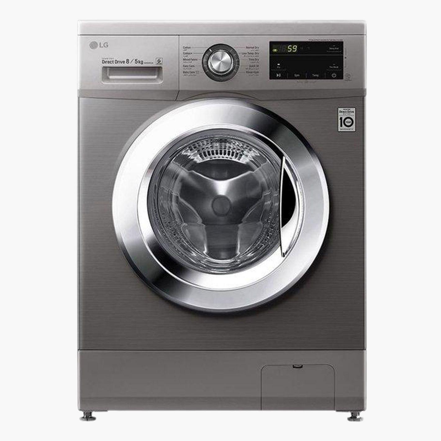 LG 8/5kg Front Load Washer & Dryer – F4J3TMGSP
